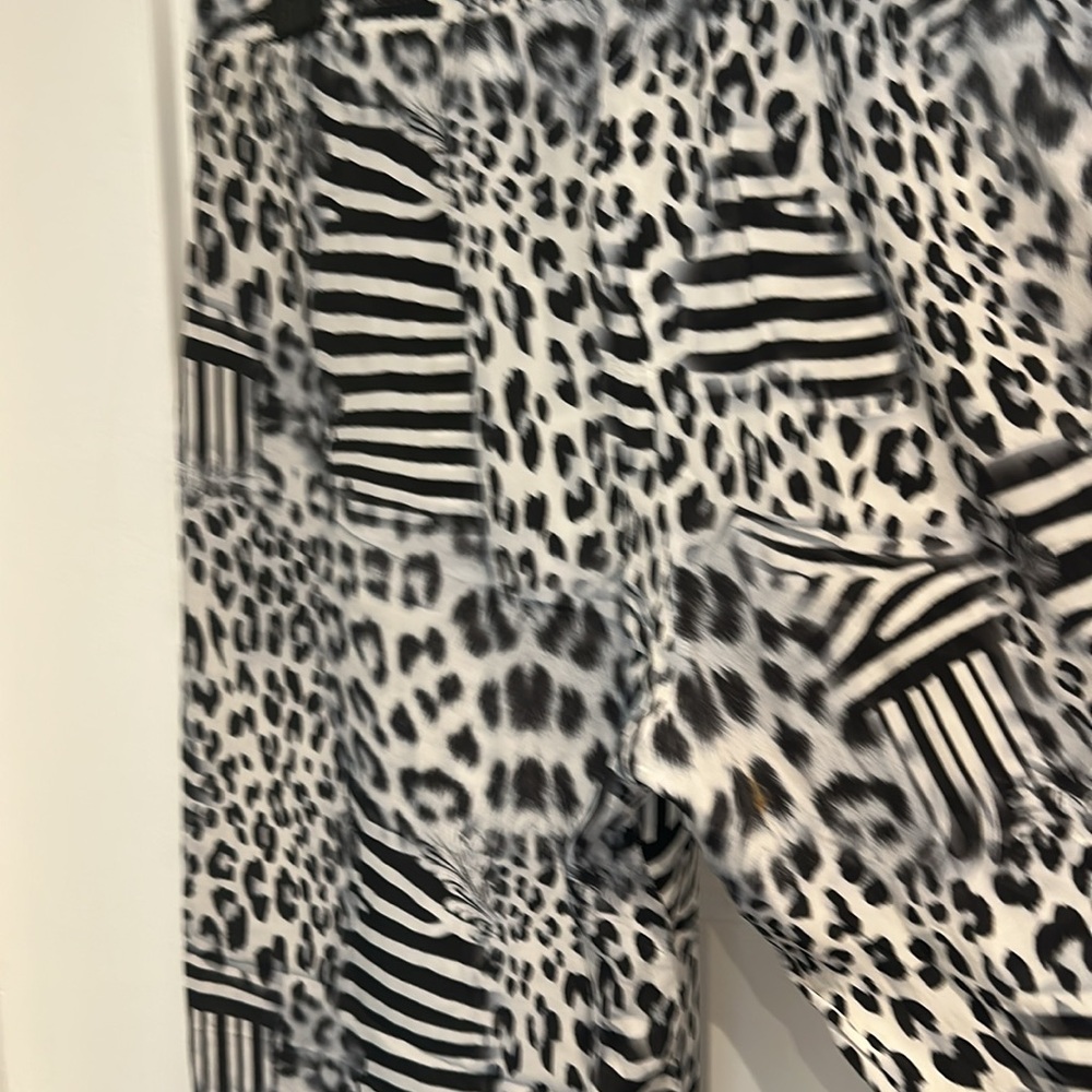 Zebra viscose crepe pant - medium. The Swank store in Australia - Picture 4 of 5
